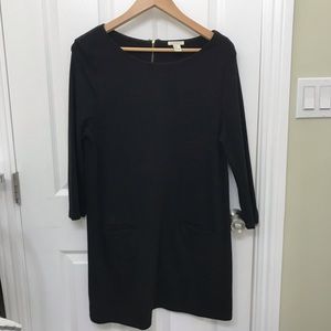 Forever 21 Black 3/4 Sleeve Dress